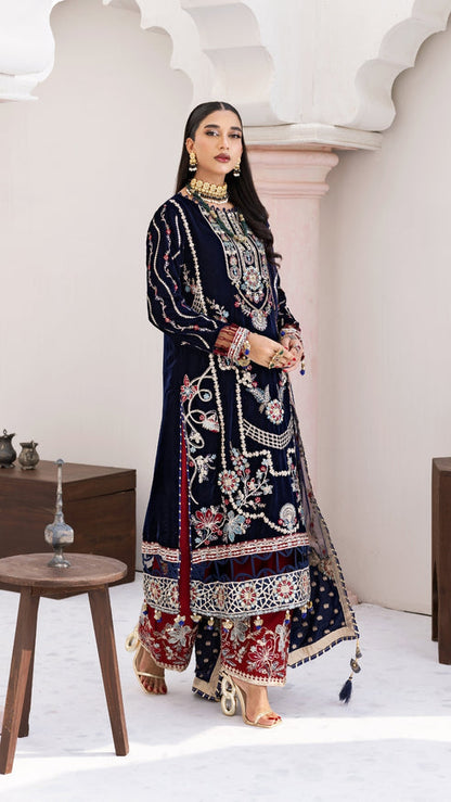Zebtan | Andaz e Makhmal | ZAM-11 - Ladies Clothes - Maria Faisal