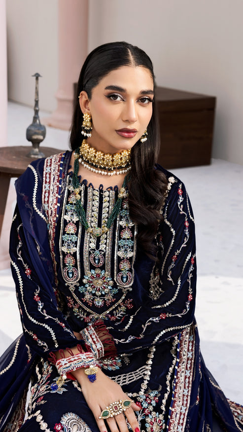 Zebtan | Andaz e Makhmal | ZAM-11 - Ladies Clothes - Maria Faisal