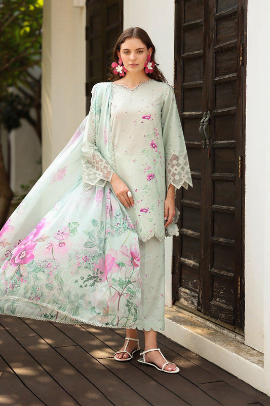 Iznik | lawn 26 | UE-500 - Dress - available at Maria Faisal in UK and USA.
