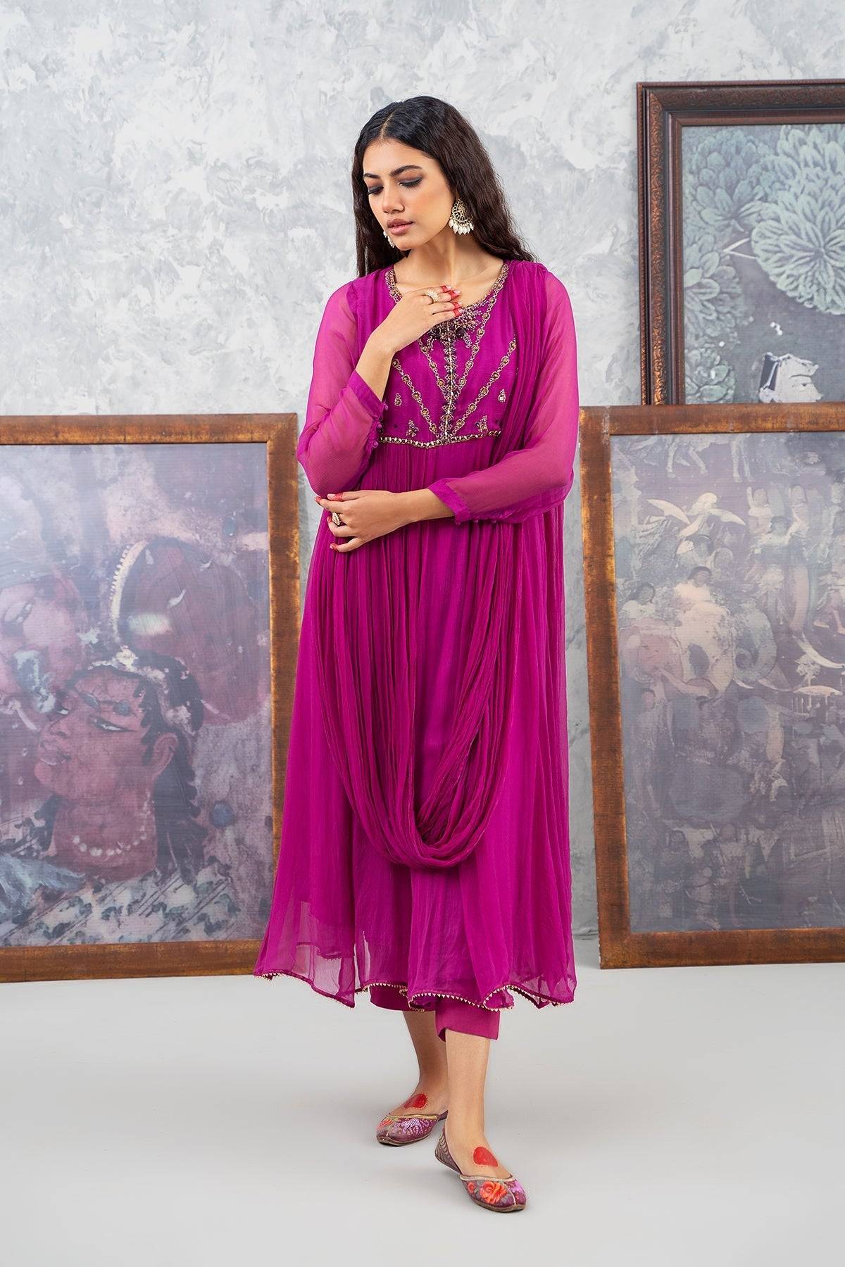 Charizma | Festive Pret | EDP-3-044 by Maria Faisal - Registered Vendor of : Charizma - type : Ladies Clothes - 100% original wedding dresses
