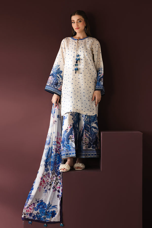 Baroque  | Luxury Pret 26 | PR-1281 - Luxury Dress - available at Maria Faisal in UK and USA.