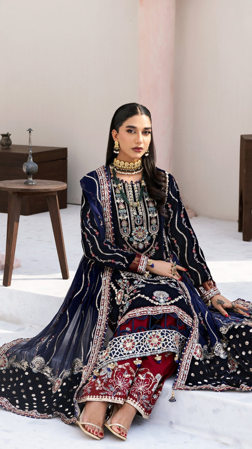 Zebtan | Andaz e Makhmal | ZAM-11 - Ladies Clothes - Maria Faisal
