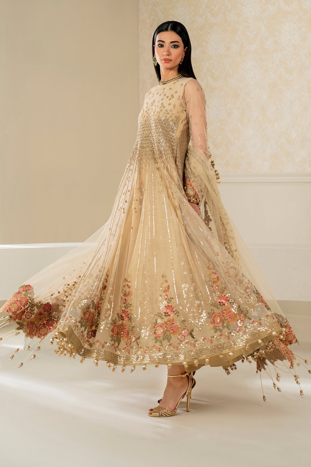 Baroque | Formal Collection | UF-4159 - Ladies Clothes - Maria Faisal