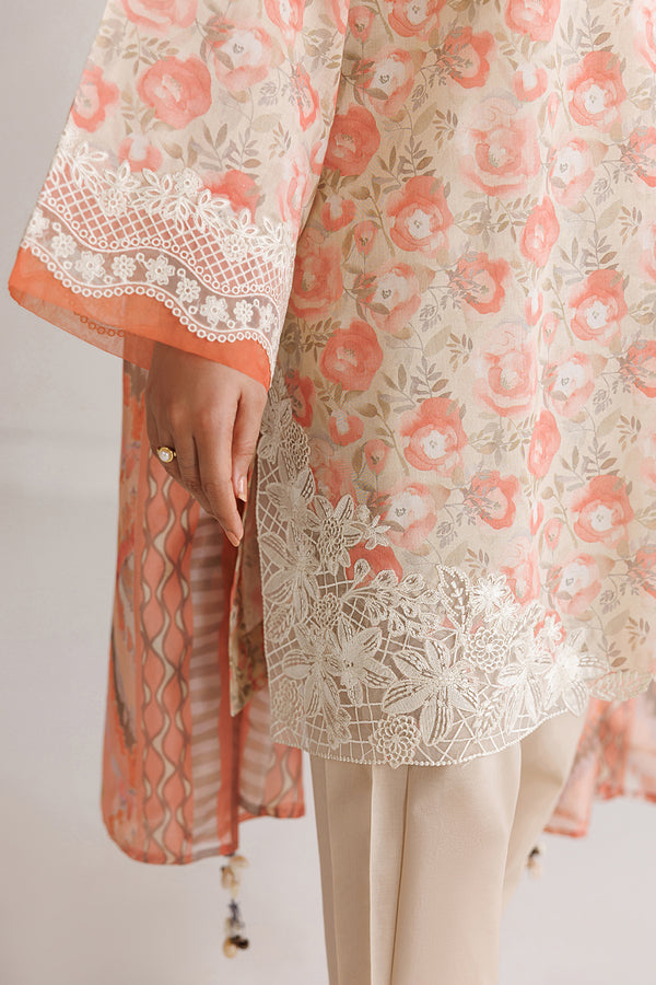 Baroque | Luxury Summer Pret | UF-4495 - Luxury Dress - available at Maria Faisal in UK and USA.