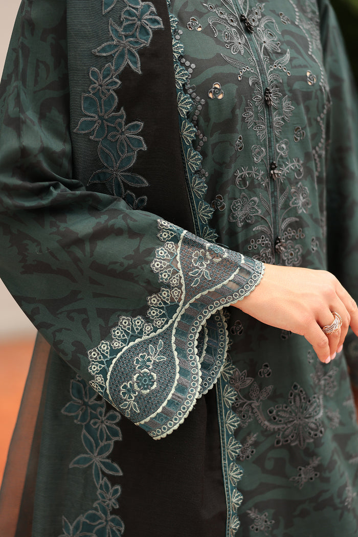 Baroque | Luxury Pret Summer | UF-4253 - Luxury Dress - available at Maria Faisal in UK and USA.