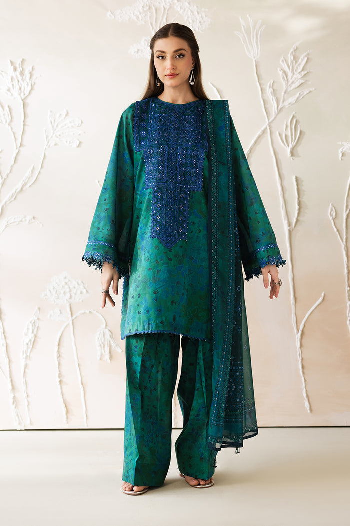 Baroque | Luxury Summer Pret | UF-4426 - Luxury Dress - available at Maria Faisal in UK and USA.