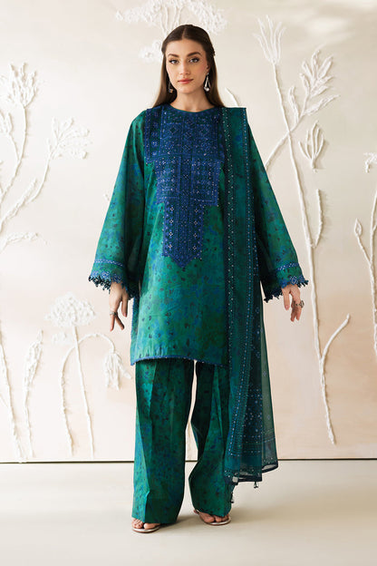 Baroque | Luxury Summer Pret | UF-4426 - Luxury Dress - available at Maria Faisal in UK and USA.