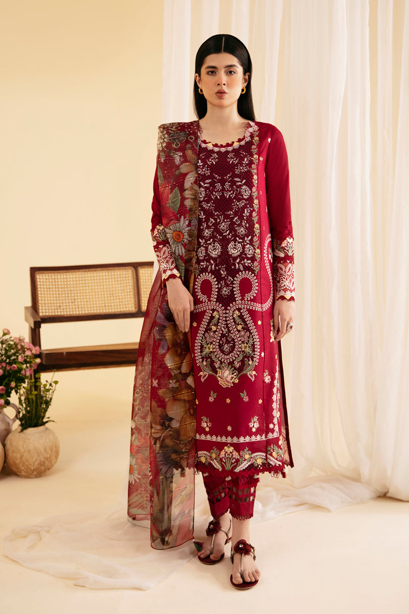 Qalamkar | Qlinekari Luxury Lawn | SQ-04 LARMINA