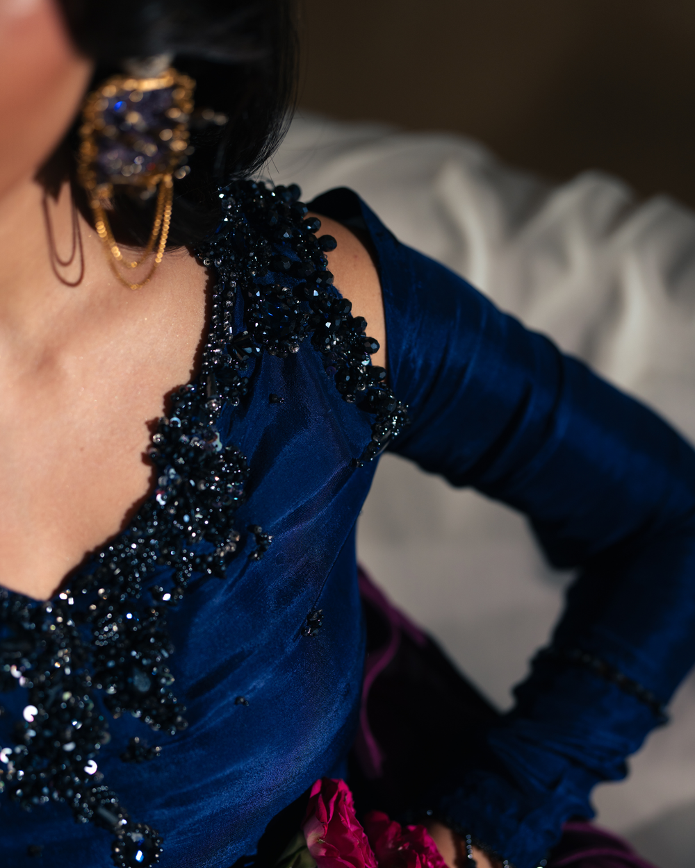 Vasal | Zyra Luxe Pret 26 | Sapphire drift - Ladies Clothes - Maria Faisal