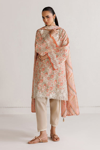 Baroque | Luxury Summer Pret | UF-4495 - Luxury Dress - available at Maria Faisal in UK and USA.