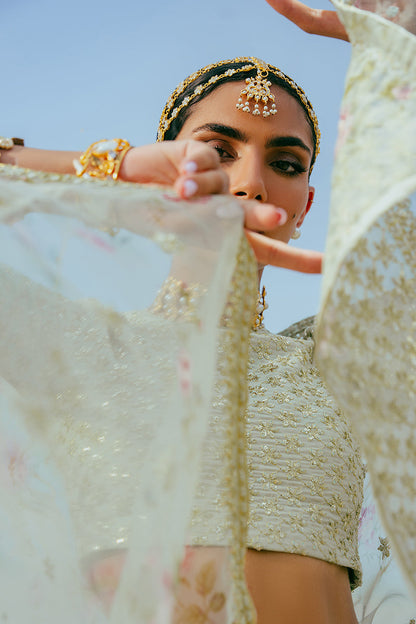 Cross Stitch | Wedding Collection 24 | TRANQUIL HAZE - Ladies Clothes - Maria Faisal