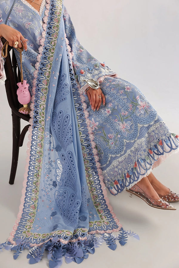 Suffuse | Lawn Eid 26 | ELANI - Luxury Dress - available at Maria Faisal in UK and USA.