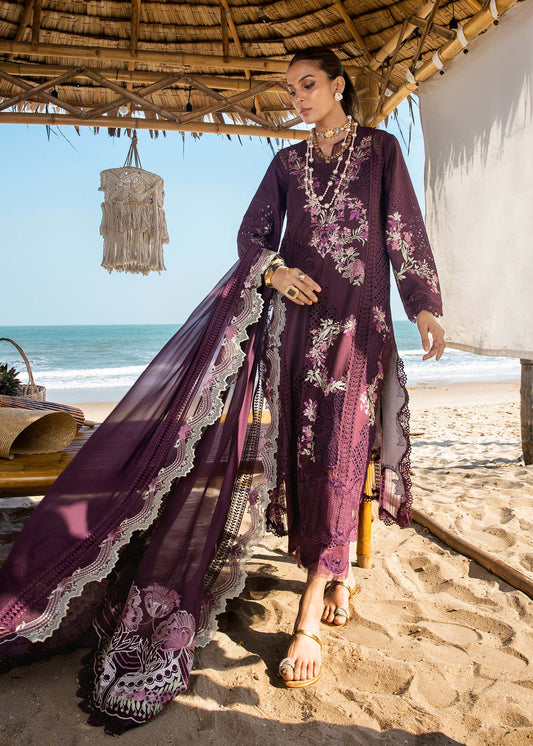 Saira Shakira | Luxury Lawn 25 | DAHLIA-B by Maria Faisal - Registered Vendor of : Saira Shakira - type : Ladies Clothes - 100% original wedding dresses
