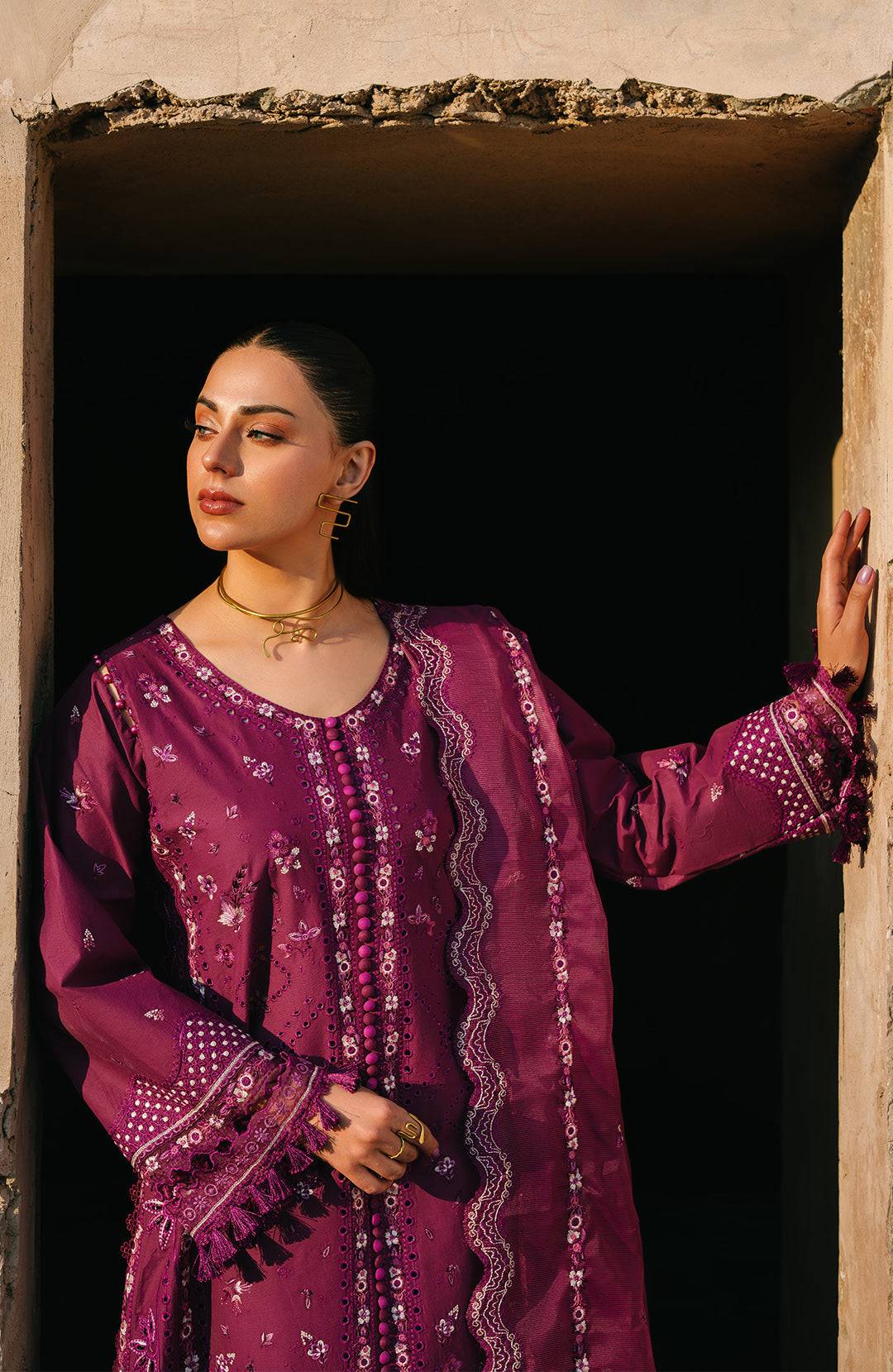 Fiona | Sarang Lawn 25 | Feride by Maria Faisal - Registered Vendor of : Fiona - type : Ladies Clothes - 100% original wedding dresses