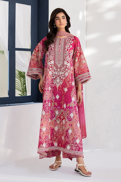 Baroque | Luxury Summer Pret | UF-4452 - Luxury Dress - available at Maria Faisal in UK and USA.
