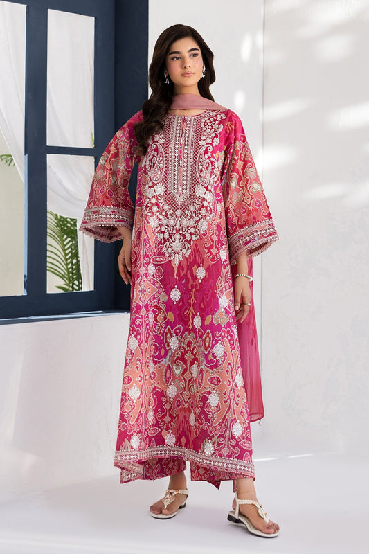 Baroque | Luxury Summer Pret | UF-4452 - Luxury Dress - available at Maria Faisal in UK and USA.