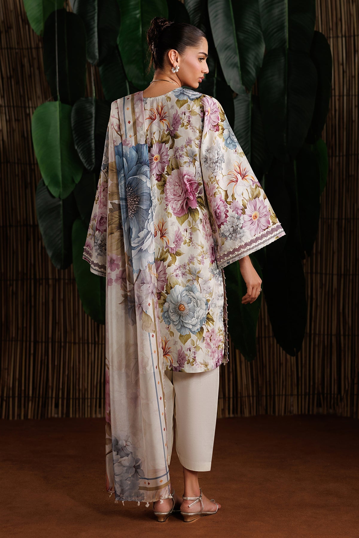 Baroque | Luxury Summer Pret | UF-4531 - Luxury Dress - available at Maria Faisal in UK and USA.