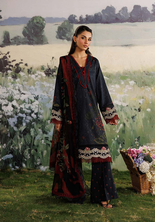 Zarqash | RimJhim The Moonsoon Edit 26 | BAHAR ZQ001 - Casual Dress - available at Maria Faisal in UK and USA.