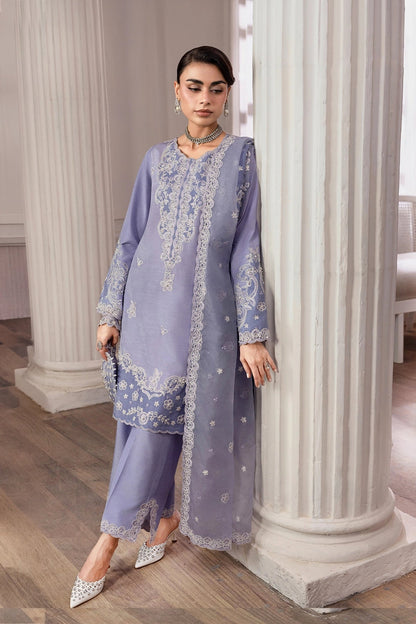 Rangrasiya | Lumeire Silk |Mistica - Luxury Dress - available at Maria Faisal in UK and USA.