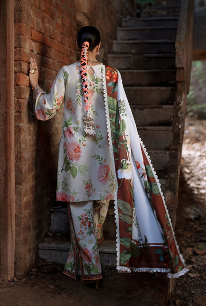 AJR Couture | Sard Sham | Zaib - Casual Dress - available at Maria Faisal in UK and USA.