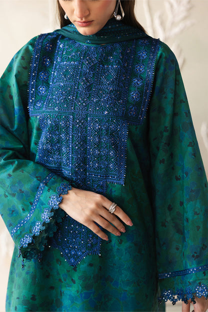 Baroque | Luxury Summer Pret | UF-4426 - Luxury Dress - available at Maria Faisal in UK and USA.