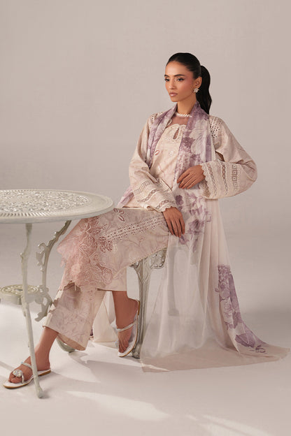 Iznik | Spring/Summer Lawn 26 | SS-01 - Luxury Dress - available at Maria Faisal in UK and USA.