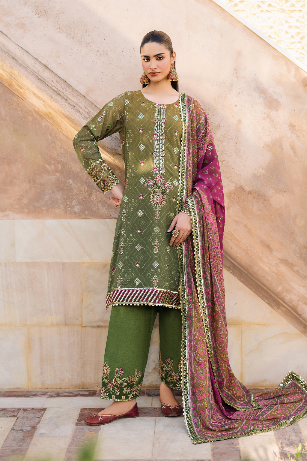 Iznik | Bandhani Formals | UE-329