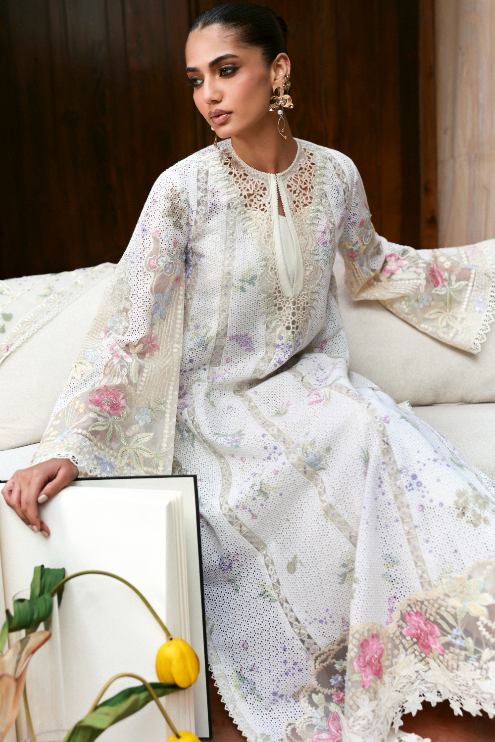 Soraya | Noa Summer Pret '26 |Zaria - Luxury Dress - available at Maria Faisal in UK and USA.