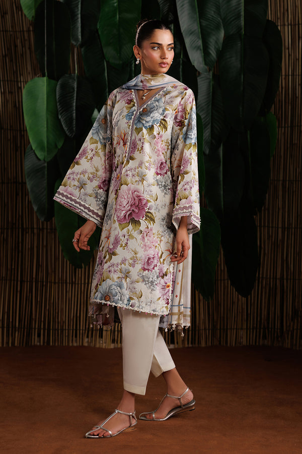 Baroque | Luxury Summer Pret | UF-4531 - Luxury Dress - available at Maria Faisal in UK and USA.