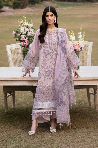 Baroque | Eid Lawn 25 | EL-D08 by Maria Faisal - Registered Vendor of : Baroque - type : Ladies Clothes - 100% original wedding dresses