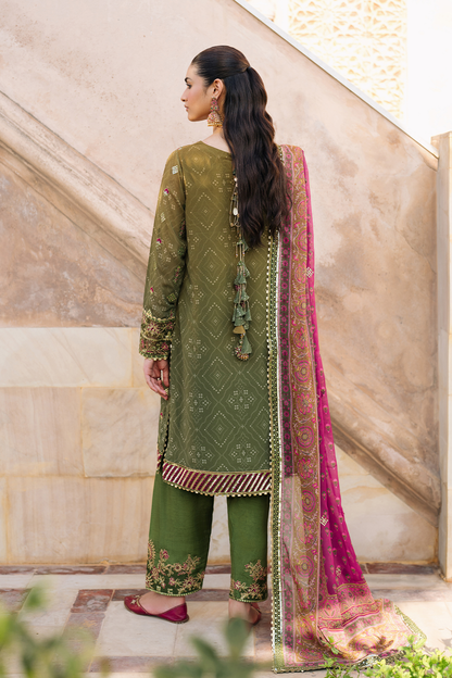 Iznik | Bandhani Formals | UE-329 - Ladies Clothes 