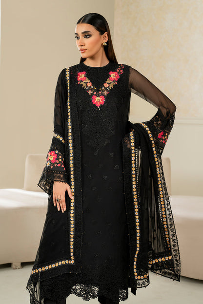 Baroque | Luxury Pret 25 | EMBROIDERED CHIFFON PR-1144 - Ladies Clothes - Maria Faisal