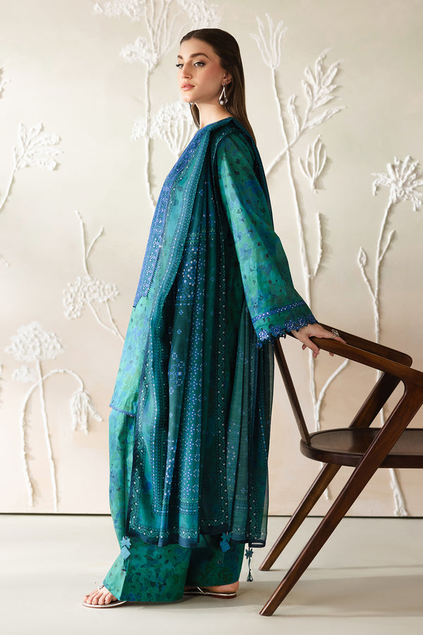 Baroque | Luxury Summer Pret | UF-4426 - Luxury Dress - available at Maria Faisal in UK and USA.
