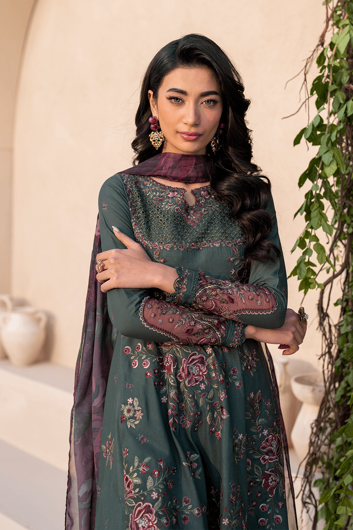 Iznik | Festive Lawn 25 | EFL-11 by Maria Faisal - Registered Vendor of : Iznik - type : Ladies Clothes - 100% original wedding dresses