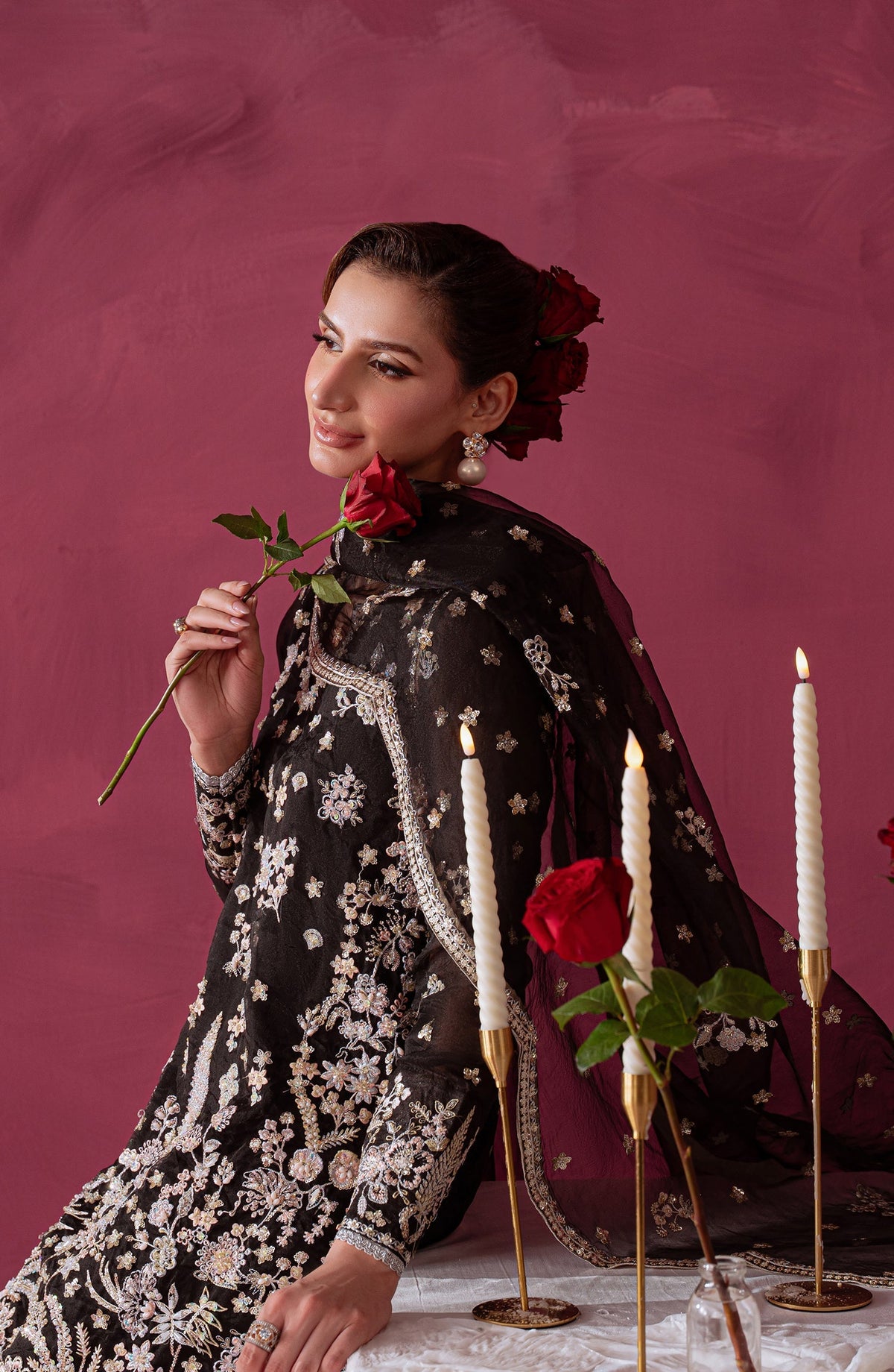 Eleshia | Zarin Wedding Formals 26 | Inara - Wedding Dress - available at Maria Faisal in UK and USA.