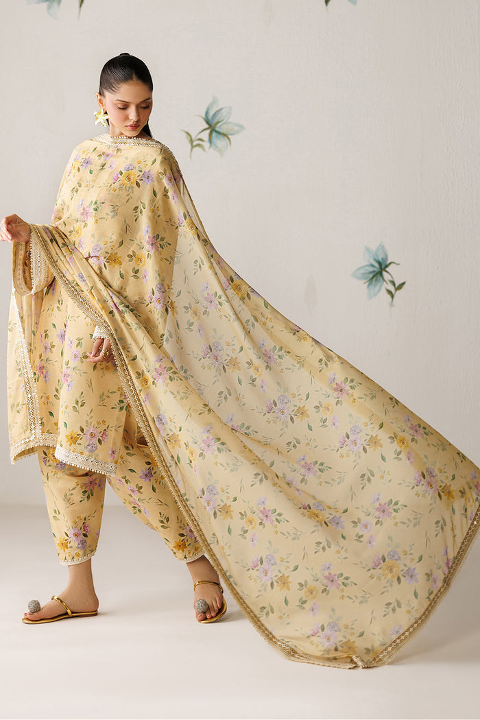 Baroque | Luxury Pret Summer | UF-4416 - Luxury Dress - available at Maria Faisal in UK and USA.