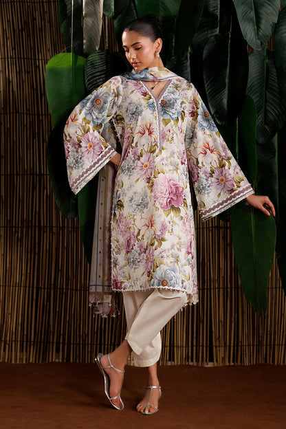 Baroque | Luxury Summer Pret | UF-4531 - Luxury Dress - available at Maria Faisal in UK and USA.