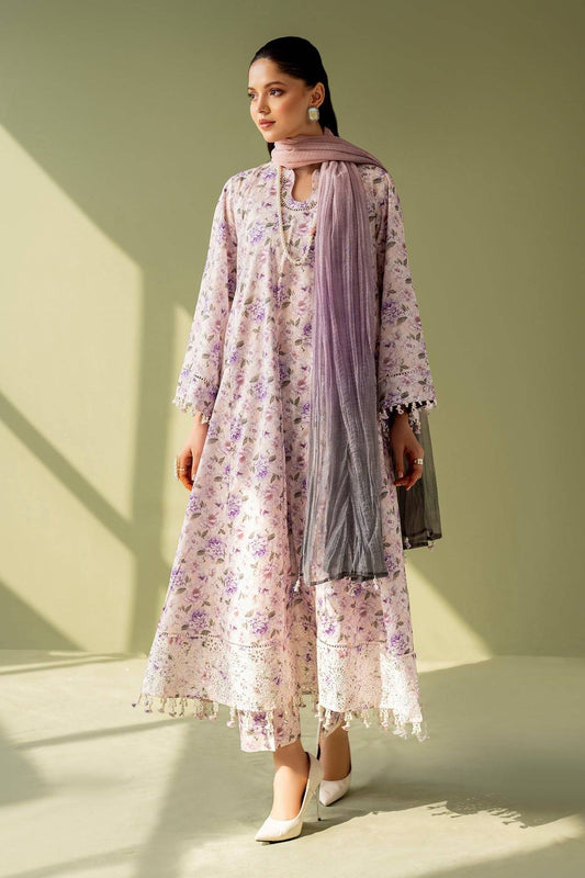 Baroque | Eid Printique | EMBROIDERED PRINTED LAWN UF-4168 by Maria Faisal - Registered Vendor of : Baroque - type : Ladies Clothes - 100% original wedding dresses