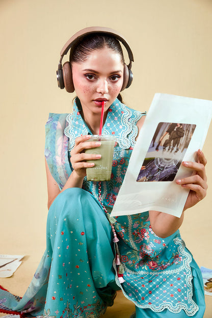 Sobia Nazir | Vital 26 | 5A - Luxury Dress - available at Maria Faisal in UK and USA.
