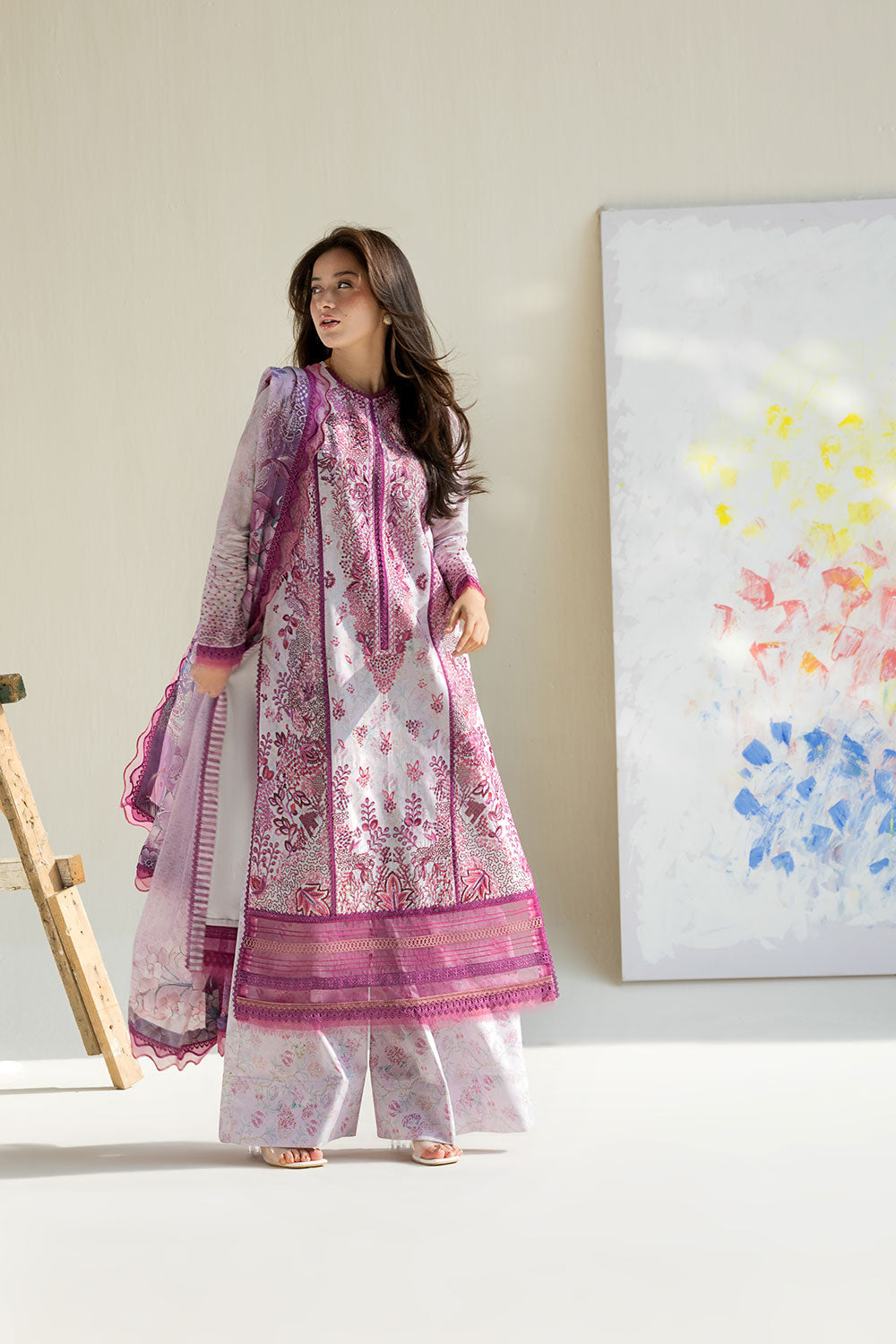 Sobia Nazir | Vital 26 | 5A - Luxury Dress - available at Maria Faisal in UK and USA.
