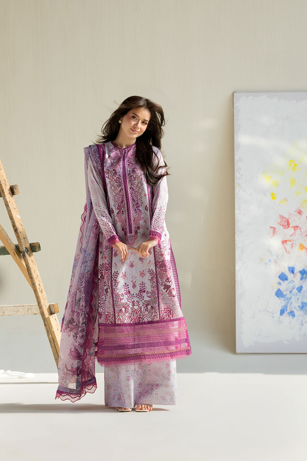 Sobia Nazir | Vital 26 | 5A - Luxury Dress - available at Maria Faisal in UK and USA.