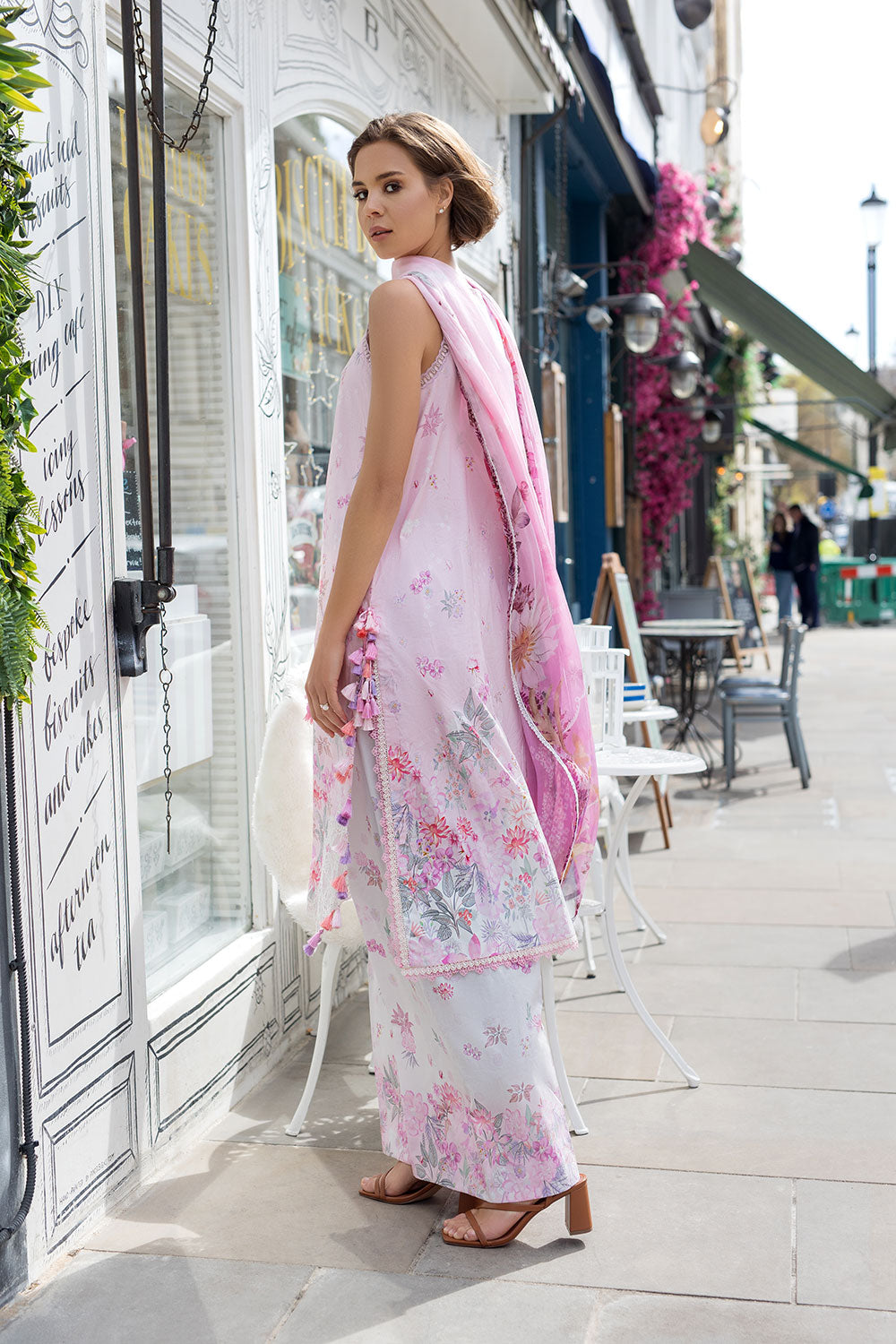 Sobia Nazir | Prints 26 | 5A - Luxury Dress - available at Maria Faisal in UK and USA.