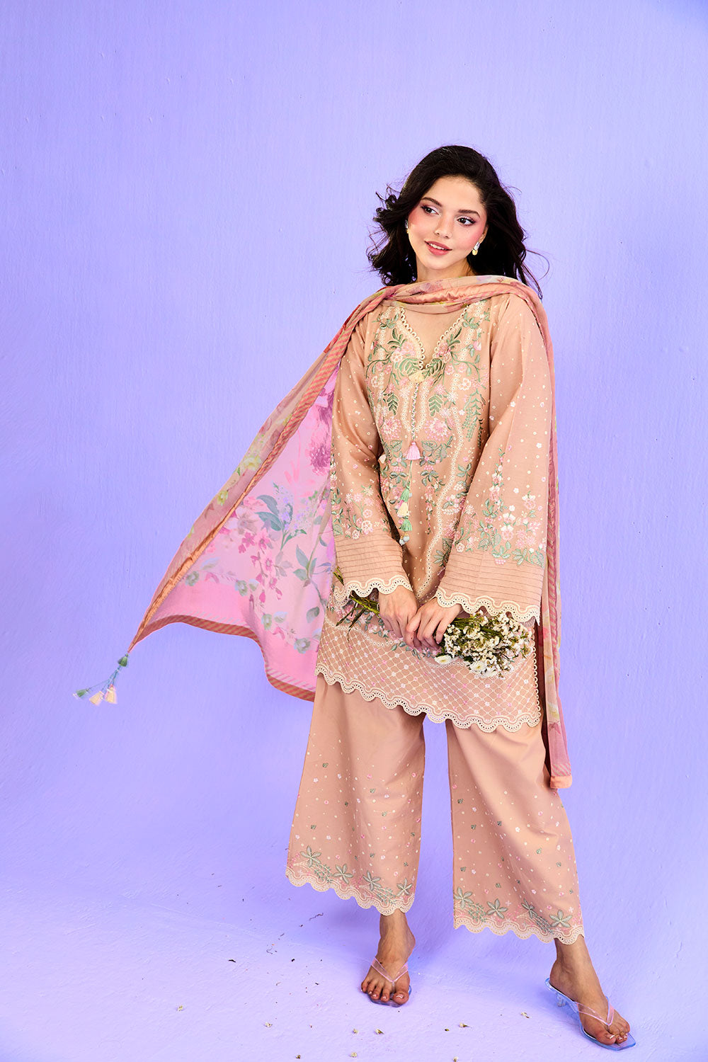 Sobia Nazir | Vital 26 | 5B - Luxury Dress - available at Maria Faisal in UK and USA.