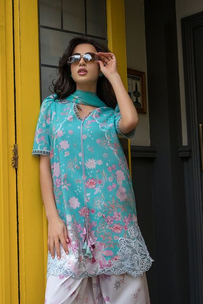 Sobia Nazir | Prints 26 | 5B - Luxury Dress - available at Maria Faisal in UK and USA.