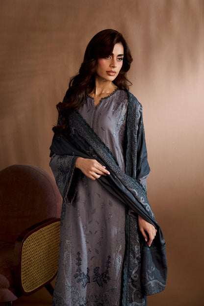 Sobia Nazir | Winter Shawl 25 | Design 5B - Formal Dress - available at Maria Faisal in UK and USA.