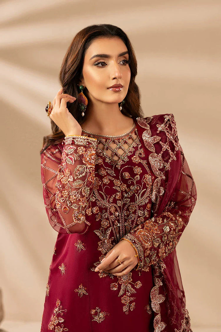 Ellena | Noore Dastaan Wedding Collection 25 | ENDWC-07 - Wedding Dress - available at Maria Faisal in UK and USA.