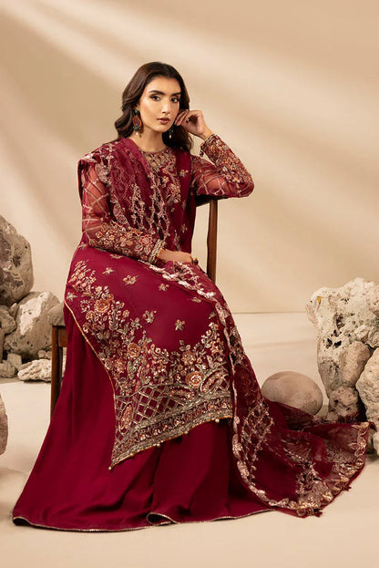 Ellena | Noore Dastaan Wedding Collection 25 | ENDWC-07 - Wedding Dress - available at Maria Faisal in UK and USA.