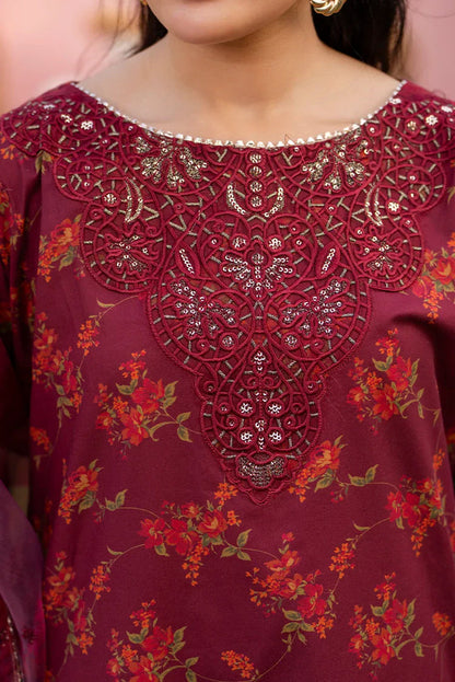 Ellena | Pret Dresses | 3-PC Stitched Embroidered Suit 994MRS - Ladies Clothes - Maria Faisal