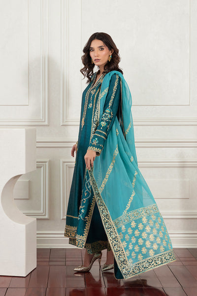 Mina Hasan | Eid ul Adha 26 | Fareeda - Luxury Dress - available at Maria Faisal in UK and USA.