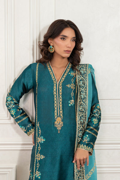 Mina Hasan | Eid ul Adha 26 | Fareeda - Luxury Dress - available at Maria Faisal in UK and USA.